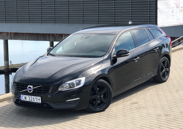 Volvo V60 cena 45900 przebieg: 285000, rok produkcji 2015 z Włocławek małe 667